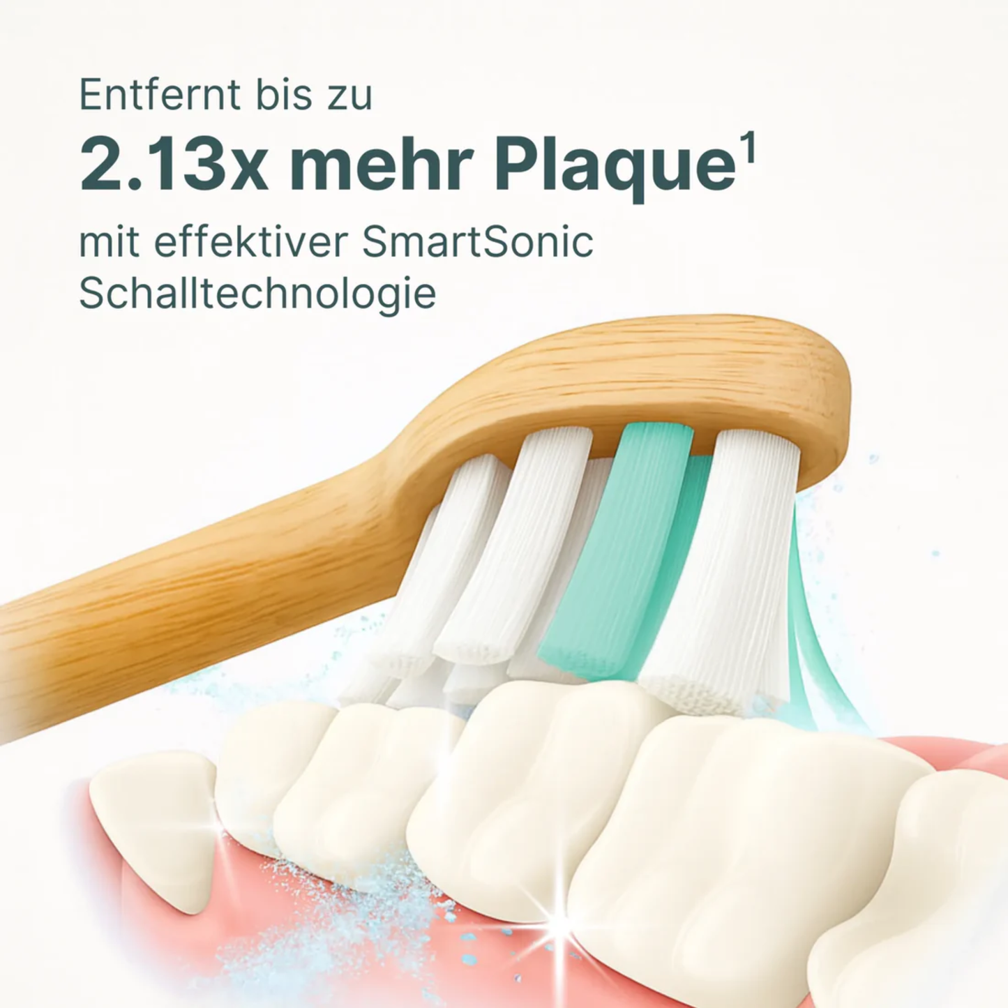 Nachhaltige Schallzahnbürste