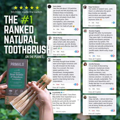 Smellfresh Bamboo Toothbrush - Vorteile